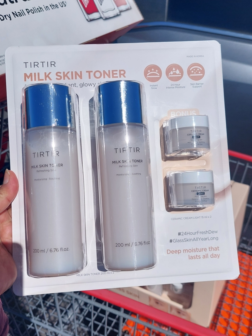 TIRTIR Milk Skin Toner (White) – Hydrating Milk Toner Duo